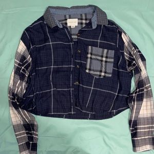 CROP TOP FLANNEL